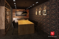 Thiết kế nội thất văn phòng bếp trưởng tòa nhà Lotte