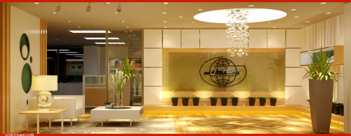 Thiết kế và thi công nội thất văn phòng công ty VTH ở cầu giấy