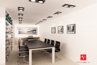 Thiết kế nội thất văn phòng bếp trưởng tòa nhà Lotte