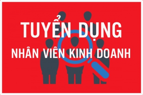 Tuyển nhân viên kinh doanh làm việc trong lĩnh vực nội thất